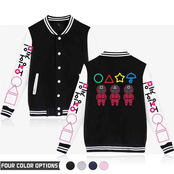 women's hoodies & sweatshirts korean tv series squid baseball game male jacket play women's attire sports wool harajuku sweatshirt, Black
women's hoodies & sweatshirts korean tv series squid baseball game male jacket play women's attire sports wool harajuku sweatshirt, Black
