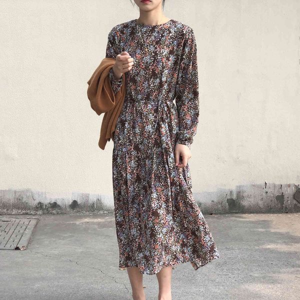 casual dresses harajuku spring woman floral print long women sweet loose chic lace-up vestidos femme streetwear wdot, Black;gray
casual dresses harajuku spring woman floral print long women sweet loose chic lace-up vestidos femme streetwear wdot, Black;gray