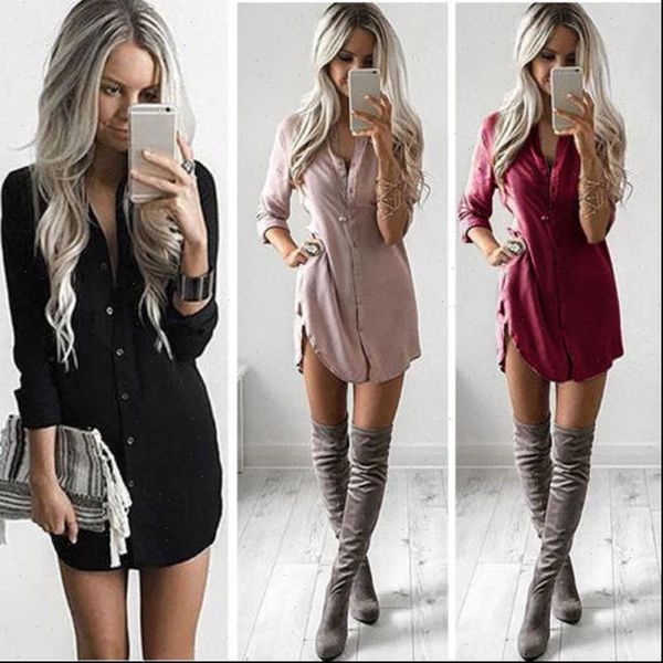 shirt summer casual loose women dresses long sleeve blouse vacation vestidos fashion, Black;gray
shirt summer casual loose women dresses long sleeve blouse vacation vestidos fashion, Black;gray