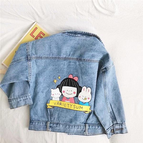 jackets girls denim jacket fashion children's clothing for baby spring and autumn long sleeve cartoon children outerwear, Blue;gray
jackets girls denim jacket fashion children's clothing for baby spring and autumn long sleeve cartoon children outerwear, Blue;gray