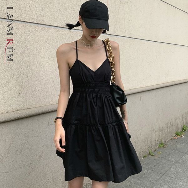summer dress for women v neck sleeveless short black female elegant streetwear party sling es 2d1403 210507, Black;gray
summer dress for women v neck sleeveless short black female elegant streetwear party sling es 2d1403 210507, Black;gray