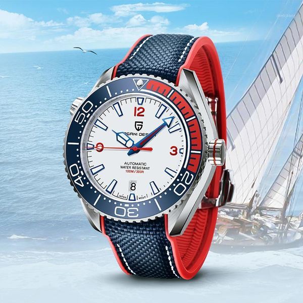 brand mens wristwatch stainless steel waterproof mechanical watch sapphire glass automatic relogio masculino wristwatches, Slivery;brown
brand mens wristwatch stainless steel waterproof mechanical watch sapphire glass automatic relogio masculino wristwatches, Slivery;brown