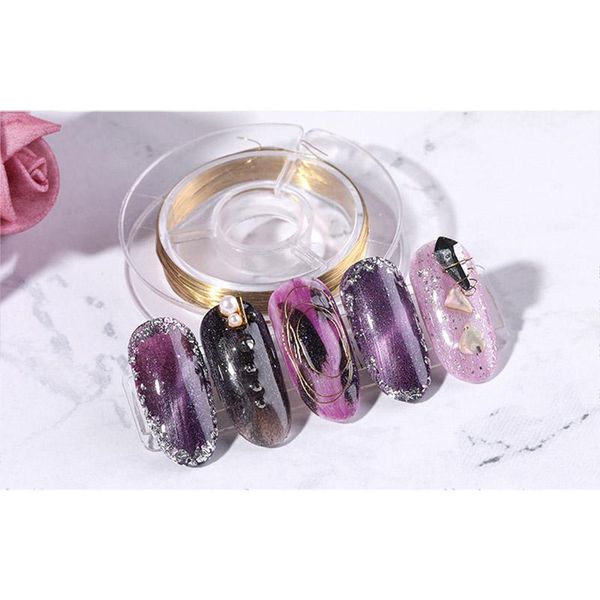 nail art kits 1 roll copper wire decor line diy 3d tips rhinestones jewelry manicure supplies cnt 66
nail art kits 1 roll copper wire decor line diy 3d tips rhinestones jewelry manicure supplies cnt 66