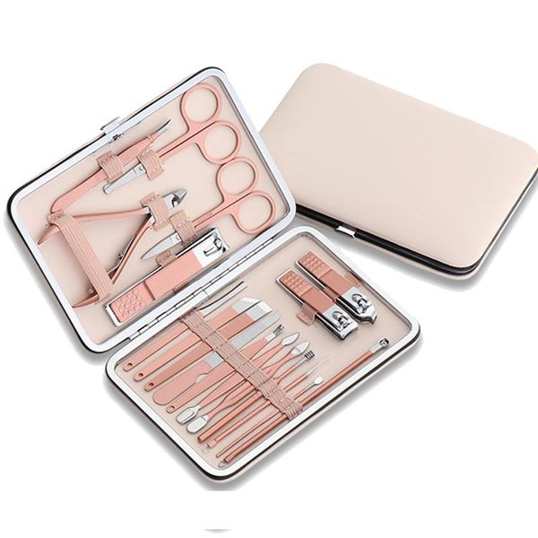 nail art kits color 18 tools stainless steel manicure set professional clipper kit of pedicure nippers trimmer cutters
nail art kits color 18 tools stainless steel manicure set professional clipper kit of pedicure nippers trimmer cutters