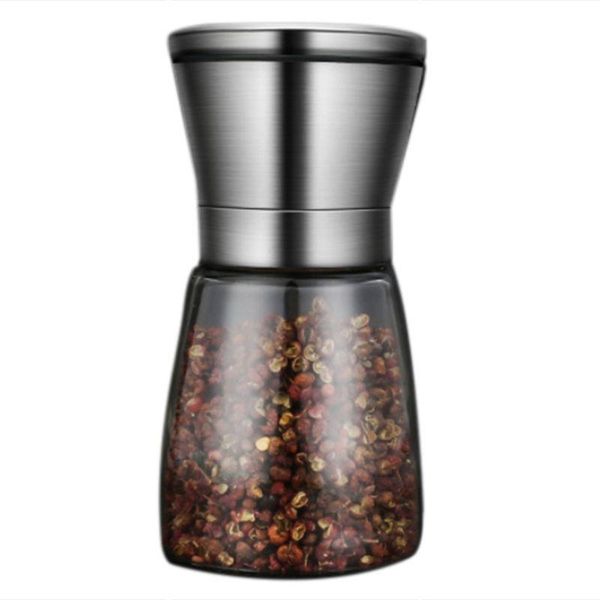 storage bottles & jars manual pepper grinder stainless steel coarseness adjustable salt spice mill tool
storage bottles & jars manual pepper grinder stainless steel coarseness adjustable salt spice mill tool