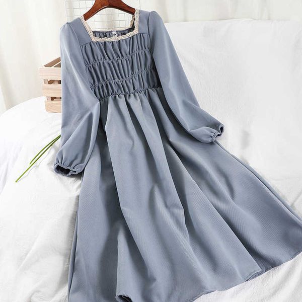 ly varey lin spring autumn women retro lace side bow long sleeve pleat slim a-line clothes pure sweet dress 210526, Black;gray
ly varey lin spring autumn women retro lace side bow long sleeve pleat slim a-line clothes pure sweet dress 210526, Black;gray