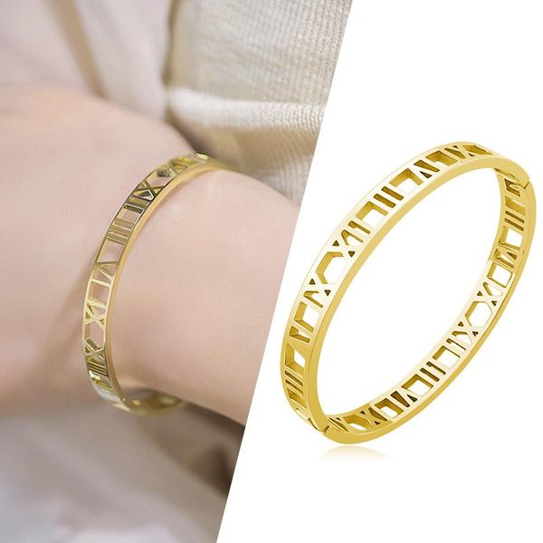 bangle punk bracelets hollow numeral paired for couples man's stainless-steel cuff women's jewelry 2021, Black
bangle punk bracelets hollow numeral paired for couples man's stainless-steel cuff women's jewelry 2021, Black
