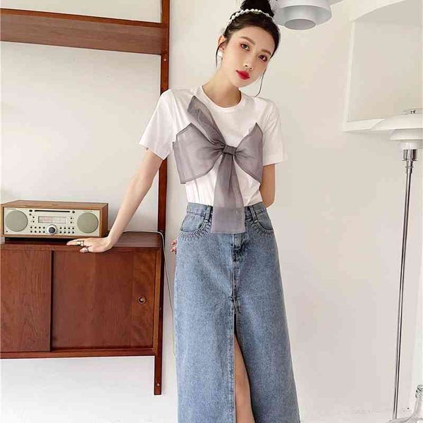 women's t-shirt bow t shirt women summer white crewneck short sleeve tees korean fashion designer tshirt kawaii clothes k4f2
women's t-shirt bow t shirt women summer white crewneck short sleeve tees korean fashion designer tshirt kawaii clothes k4f2