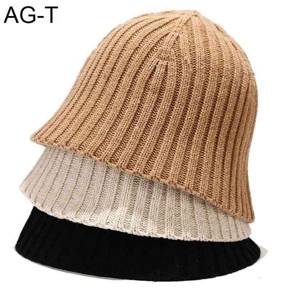 japanese style women winter warm knitted basin cap solid color bucket fisherman hat outdoor windproof warm travel hiking caps, Blue;gray 
japanese style women winter warm knitted basin cap solid color bucket fisherman hat outdoor windproof warm travel hiking caps, Blue;gray