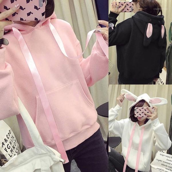men's hoodies & sweatshirts fashion women ears hoodie long sleeve blouse loose sweatshirt harajuku oversize streetwear, Black
men's hoodies & sweatshirts fashion women ears hoodie long sleeve blouse loose sweatshirt harajuku oversize streetwear, Black