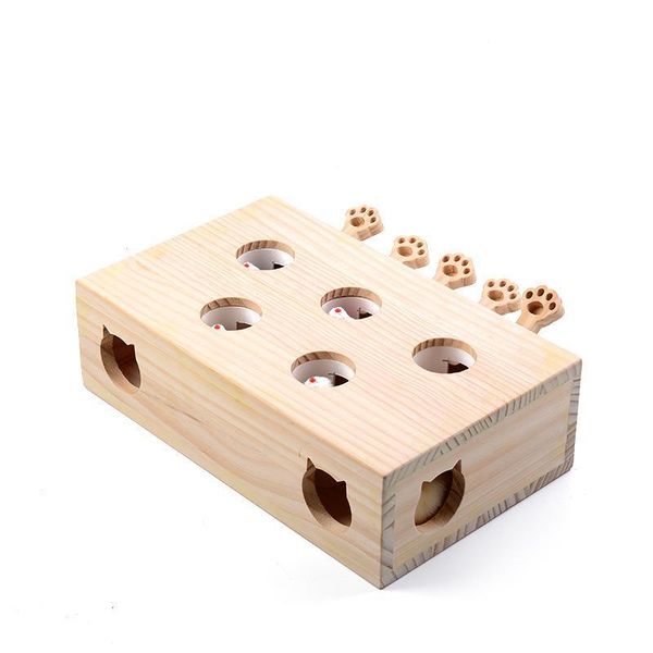 cat toys pet playing gopher toy with five holes mouse hole scratching bite interactive
cat toys pet playing gopher toy with five holes mouse hole scratching bite interactive
