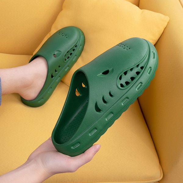 women men indoor outside slippers soft eva platform summer shoes lovers beach flip flops thick sole female male fashion slides, Black
women men indoor outside slippers soft eva platform summer shoes lovers beach flip flops thick sole female male fashion slides, Black