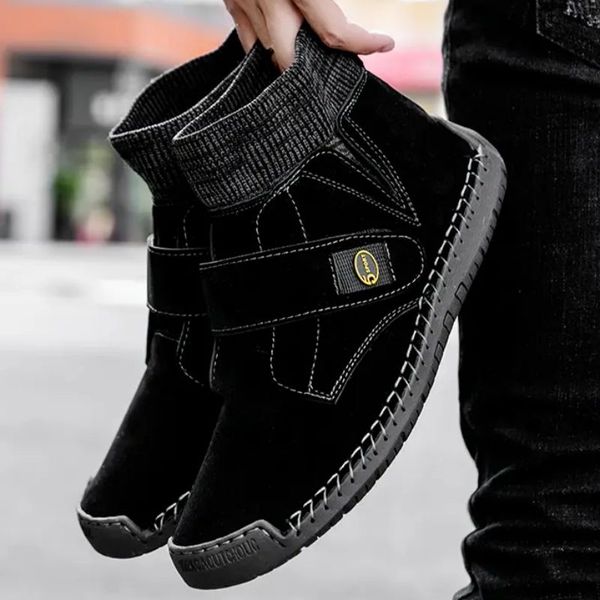 men shoes 2021 new solid concise winter simplicity round toe fat pu leather casual outdoors fashion classic comfortable sneaker dh670, Black
men shoes 2021 new solid concise winter simplicity round toe fat pu leather casual outdoors fashion classic comfortable sneaker dh670, Black