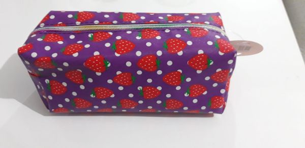 bag women purple strawberry patterned multi-purpose makeup cosmetic useful stylish wide special product gift bags & cases
bag women purple strawberry patterned multi-purpose makeup cosmetic useful stylish wide special product gift bags & cases
