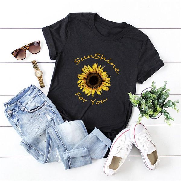 women's t-shirt 100%cotton women plus size tshirt s-5xl fashion sunflower print shirts o neck short sleeve summer woman t shirt, White
women's t-shirt 100%cotton women plus size tshirt s-5xl fashion sunflower print shirts o neck short sleeve summer woman t shirt, White