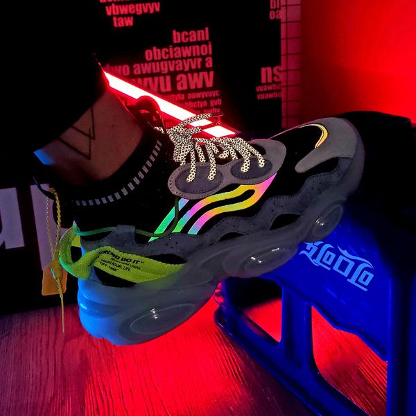 spring 2021 new youth personality reflective popcorn trend breathable men's sports and leisure shoes, Black
spring 2021 new youth personality reflective popcorn trend breathable men's sports and leisure shoes, Black