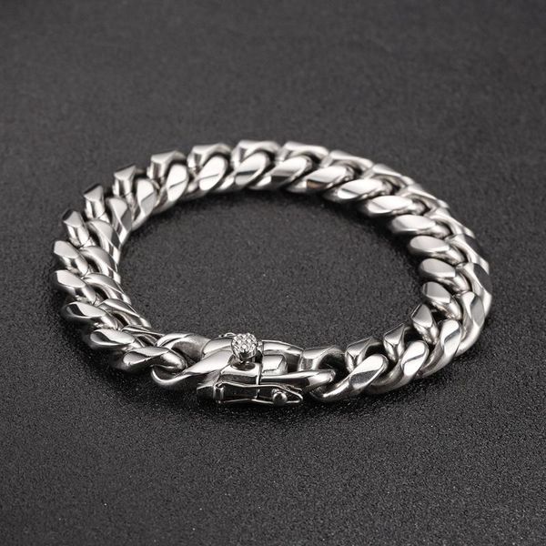 link, chain fashion charm hip hop bracelet stainless steel never fade 12mm width cuban bracelets hiphop jewelry gifts, Black
link, chain fashion charm hip hop bracelet stainless steel never fade 12mm width cuban bracelets hiphop jewelry gifts, Black