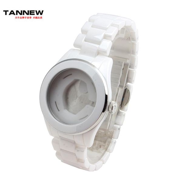 watch bands ceramic watchband with case for ar1425 strap white butterfly buckle accessories, Black;brown
watch bands ceramic watchband with case for ar1425 strap white butterfly buckle accessories, Black;brown