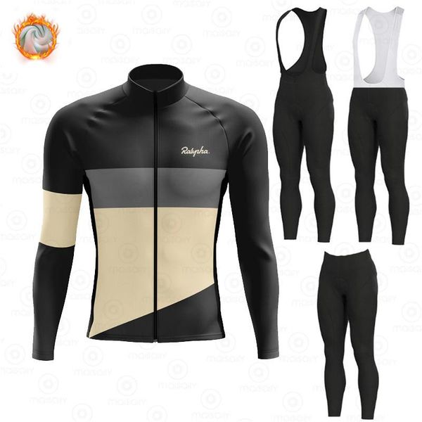 racing sets ralvpha 2021 winter thermal fleece long cycling jersey set maillot ropa ciclismo warm mtb bike wear bicycle clothing, Black;blue
racing sets ralvpha 2021 winter thermal fleece long cycling jersey set maillot ropa ciclismo warm mtb bike wear bicycle clothing, Black;blue