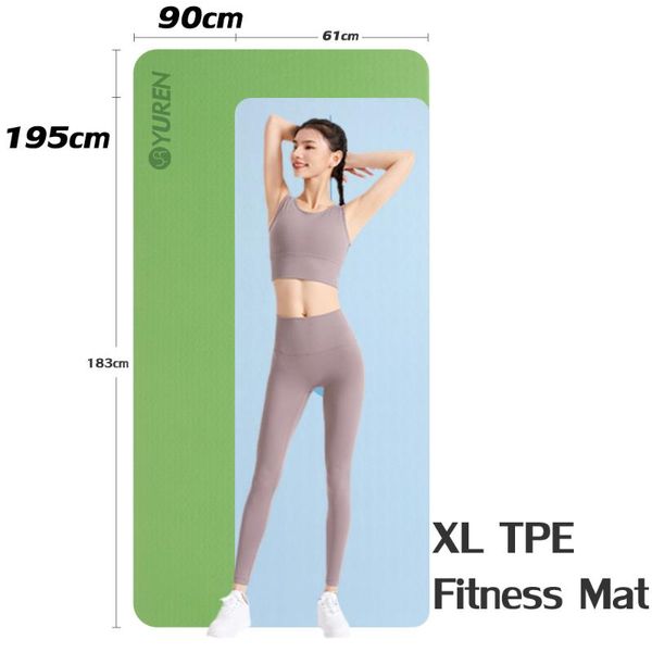 large yoga mat tpe 90cm wide 195cm long for home daily sports workout ashtanga p90x core training extra thick fitness eco mats
large yoga mat tpe 90cm wide 195cm long for home daily sports workout ashtanga p90x core training extra thick fitness eco mats