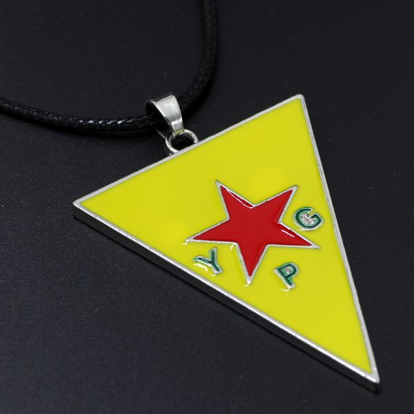 selling kurdish triangle five pointed star necklace stainless steel jewelry, Silver
selling kurdish triangle five pointed star necklace stainless steel jewelry, Silver