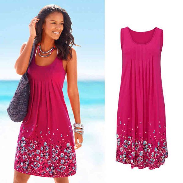 colors sleeveless floral print loose beach summer dress fashion six casual women 2021 plus size s-5xl, Black;gray
colors sleeveless floral print loose beach summer dress fashion six casual women 2021 plus size s-5xl, Black;gray