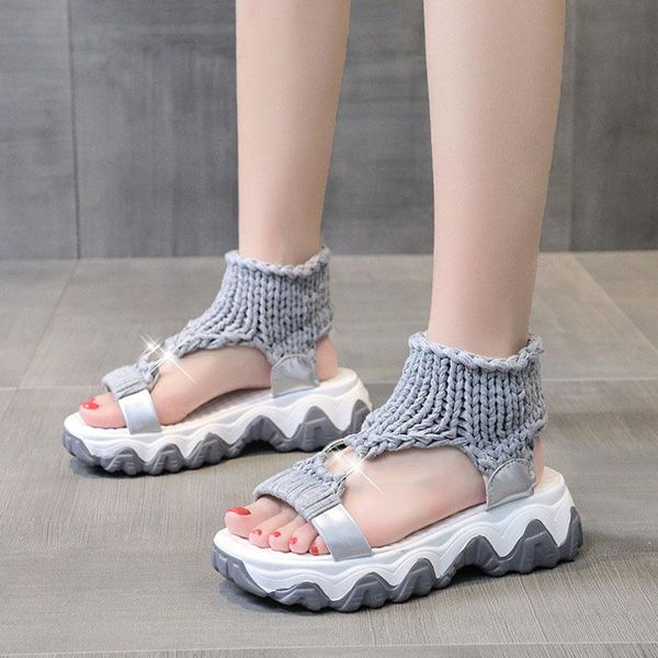 women wrap ankle thick bottom sandals ladies elastic cloth platform sandal flat heel 2021 summer female antiskid shoes green, Black
women wrap ankle thick bottom sandals ladies elastic cloth platform sandal flat heel 2021 summer female antiskid shoes green, Black