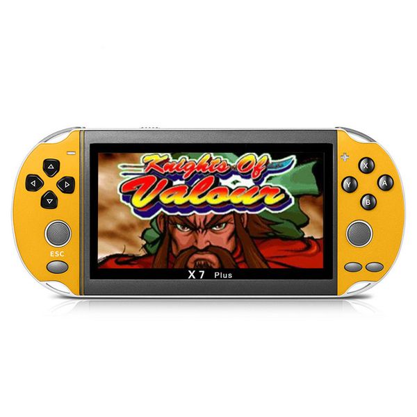 x7 plus handheld portable game players 5.1 inch screen mp5 video games console sup retro 8gb support for tv output video gaming player e-boo
x7 plus handheld portable game players 5.1 inch screen mp5 video games console sup retro 8gb support for tv output video gaming player e-boo