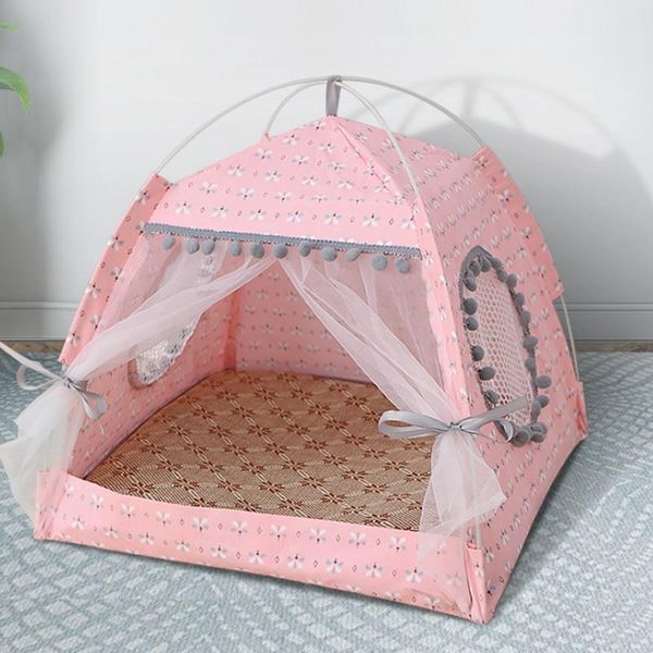 pet bed summer dog cat tent nest house cage for small middle large breathable puppy kennel accessories kennels & pens
pet bed summer dog cat tent nest house cage for small middle large breathable puppy kennel accessories kennels & pens