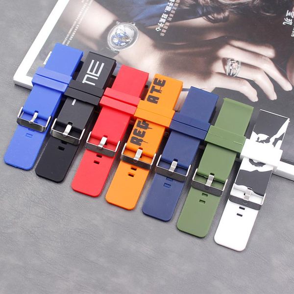 watch bands men's silicone strap 26mm women's sports waterproof natural rubber buckle accessories, Black;brown
watch bands men's silicone strap 26mm women's sports waterproof natural rubber buckle accessories, Black;brown
