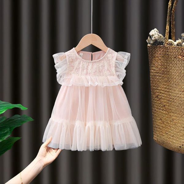 girls lace summer embroidery girl dress ruffles princess clothes ball gown pink 1 7y, Red;yellow
girls lace summer embroidery girl dress ruffles princess clothes ball gown pink 1 7y, Red;yellow