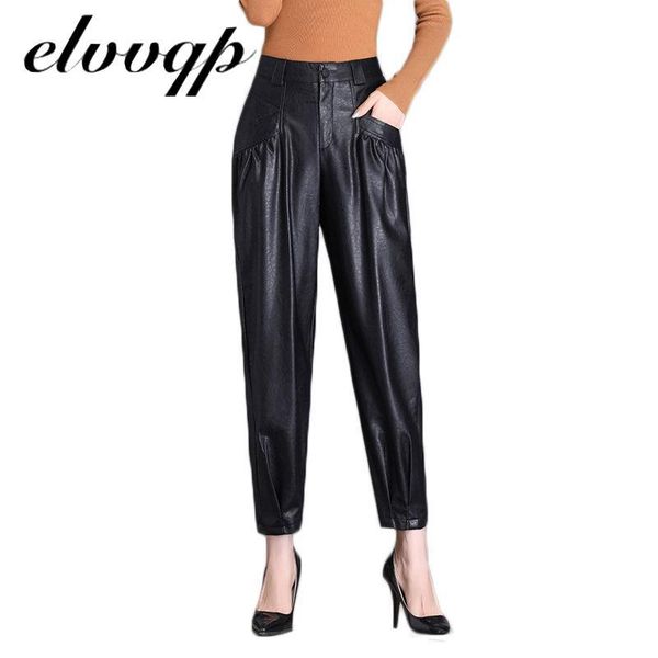 women's pants & capris faux leather harem autumn winter high waist loose pu black plus velvet women trousers, Black;white
women's pants & capris faux leather harem autumn winter high waist loose pu black plus velvet women trousers, Black;white