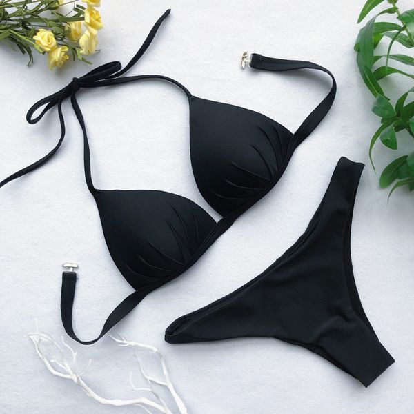 swimsuit women bikini set plus size swimwear female bordered push up swimming summer bathing suit beachwear, White;black
swimsuit women bikini set plus size swimwear female bordered push up swimming summer bathing suit beachwear, White;black