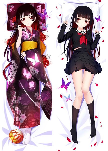 pillow case 2021 update japanese anime hell girls jigoku shoujo enma ai dakimakura body throw cover hugging pillowcase
pillow case 2021 update japanese anime hell girls jigoku shoujo enma ai dakimakura body throw cover hugging pillowcase
