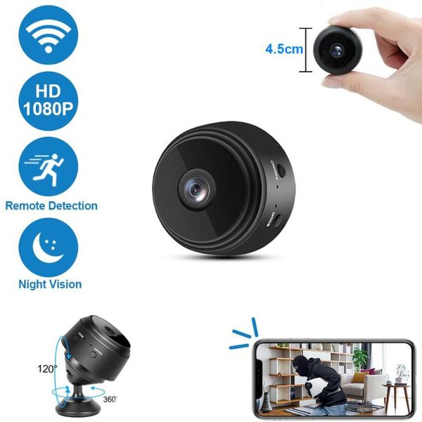 mini ip wifi infrared night vision wireless camera camcorder home security dvr cameras