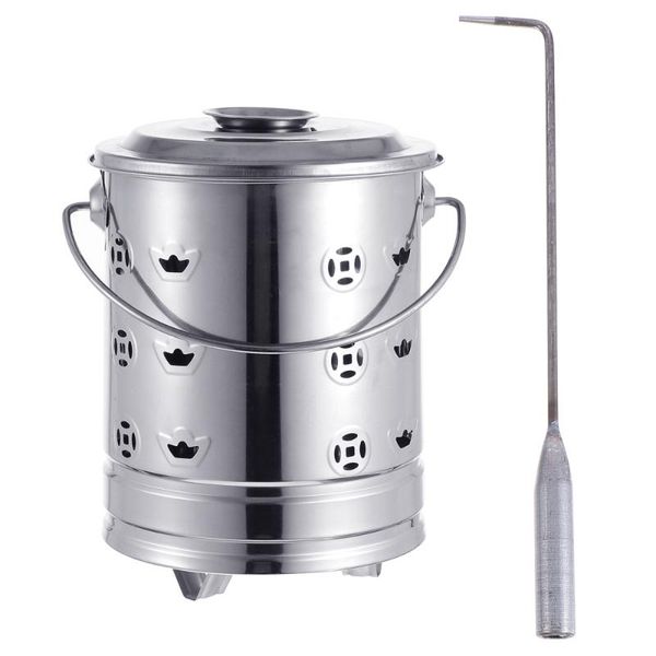 set garden incinerator stainless steel burn furnace burning fire bin pendant necklaces, Silver
set garden incinerator stainless steel burn furnace burning fire bin pendant necklaces, Silver