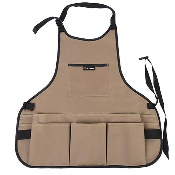 men multi-functional tool apron oxford fabric with multi-pockets for garden kitchen garage workshop (khaki) aprons
men multi-functional tool apron oxford fabric with multi-pockets for garden kitchen garage workshop (khaki) aprons