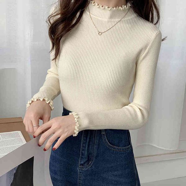 women's sweaters pull femme winter knitted woman sweaters basic autumn female sweater long sleeve black negligee woman's clothes j, White;black
women's sweaters pull femme winter knitted woman sweaters basic autumn female sweater long sleeve black negligee woman's clothes j, White;black