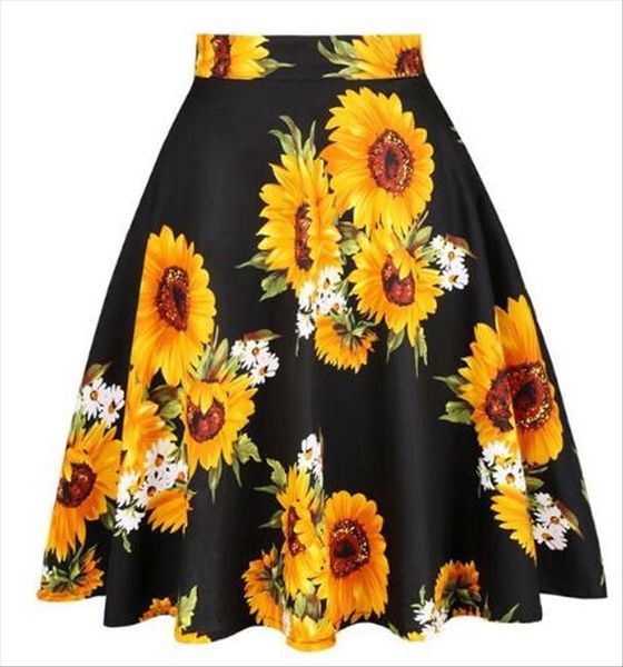 summer 50 60s high waist women skirts retro floral printed elegant halloween pleated a line womens casual skirt, Black
summer 50 60s high waist women skirts retro floral printed elegant halloween pleated a line womens casual skirt, Black