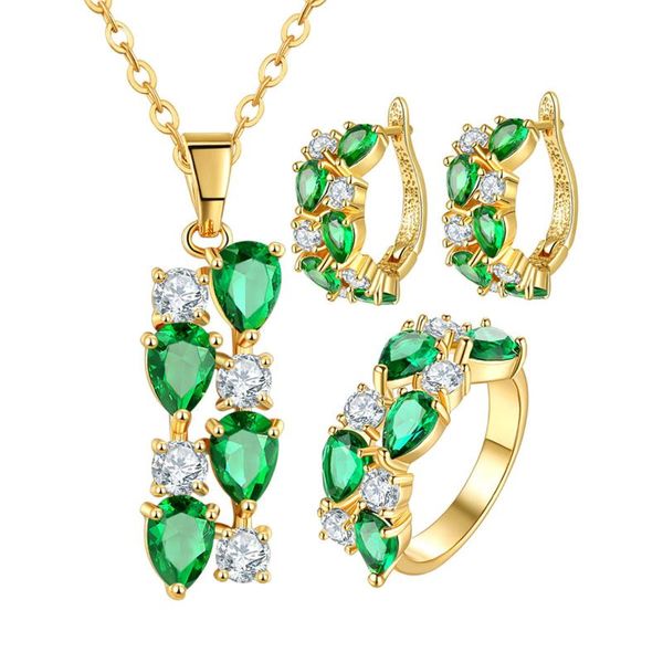 earrings & necklace prongs crystal stud u sets green cubic zirconia ring for women wedding jewelry mothers day gfit, Silver
earrings & necklace prongs crystal stud u sets green cubic zirconia ring for women wedding jewelry mothers day gfit, Silver