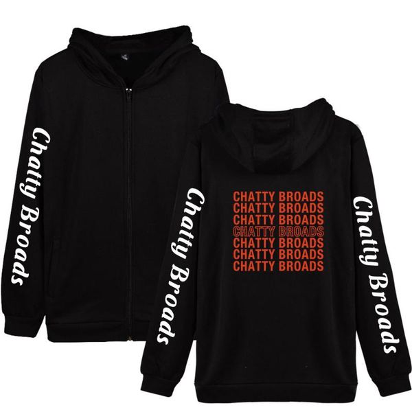 men's hoodies & sweatshirts 2021 chatty broads fashion zippers 2d print women men, Black
men's hoodies & sweatshirts 2021 chatty broads fashion zippers 2d print women men, Black