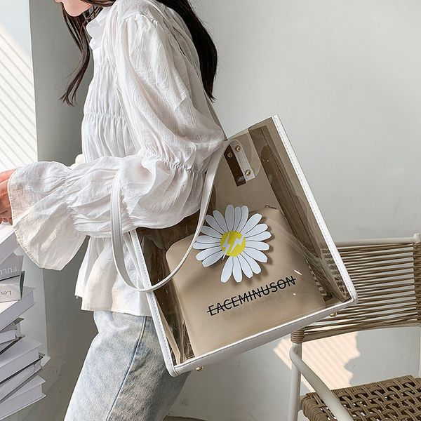 shopping summer bag for women 2021 new trendy korean style large capacity shopping bag transparent jelly pack easy matching tote bag big
shopping summer bag for women 2021 new trendy korean style large capacity shopping bag transparent jelly pack easy matching tote bag big