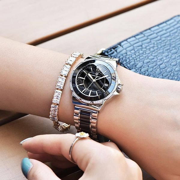 wristwatches pagani design ladies dress quartz watches relogio feminino diamond gorgeous analog display ceramic wristwatch women, Slivery;brown
wristwatches pagani design ladies dress quartz watches relogio feminino diamond gorgeous analog display ceramic wristwatch women, Slivery;brown