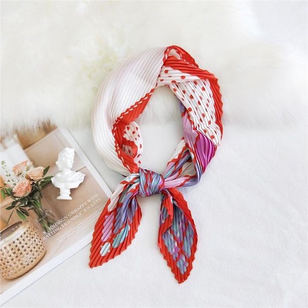 scarves 2021 square crinkle silk scarf for women crumple neck wear pleated handkerchief foulard femme bandana vacation designer, Blue;gray
scarves 2021 square crinkle silk scarf for women crumple neck wear pleated handkerchief foulard femme bandana vacation designer, Blue;gray
