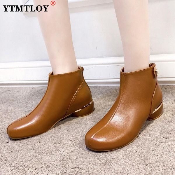 boots autumn winter warm women ankle square high heels leather pointed casual pumps zip zipper botas mujer, Black
boots autumn winter warm women ankle square high heels leather pointed casual pumps zip zipper botas mujer, Black