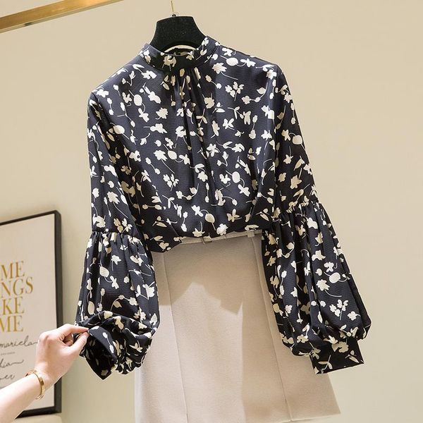 women's blouses & shirts lantern sleeved white and black chiffon women blouse summer 2021 o-neck loose elegant office lady pulls outwea
women's blouses & shirts lantern sleeved white and black chiffon women blouse summer 2021 o-neck loose elegant office lady pulls outwea