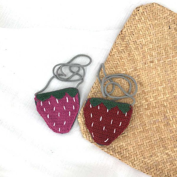 2021 new children strawberry messenger bag hand crocheted wool girl cute mini shoulder, Black
2021 new children strawberry messenger bag hand crocheted wool girl cute mini shoulder, Black