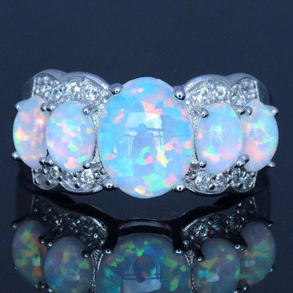 wedding rings opal silver ring 5 pcs stone creative elegant engagement party jewelry accessories luxury in, Slivery;golden
wedding rings opal silver ring 5 pcs stone creative elegant engagement party jewelry accessories luxury in, Slivery;golden