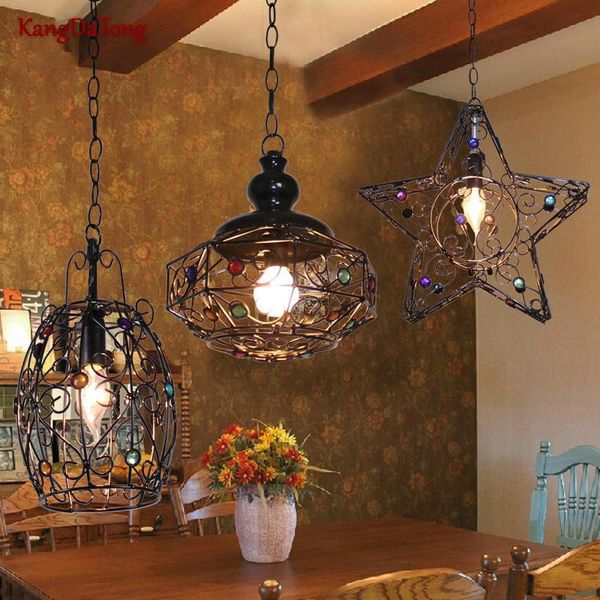 pendant lamps creative american country nordic retro restaurant bar balcony corridor bedroom porch interior lighting led decorative chandeli
pendant lamps creative american country nordic retro restaurant bar balcony corridor bedroom porch interior lighting led decorative chandeli