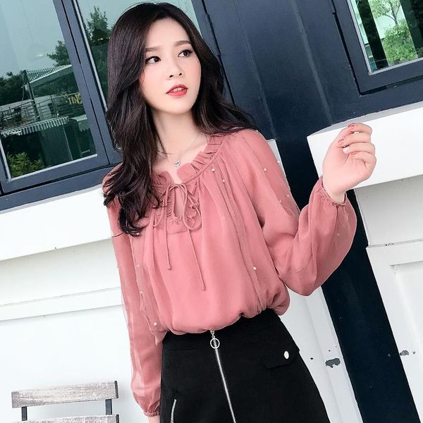 women's blouses & shirts 2021 autumn fashion sweet full flare sleeve solid white slim elegance o neck mesh ladies clothing
women's blouses & shirts 2021 autumn fashion sweet full flare sleeve solid white slim elegance o neck mesh ladies clothing